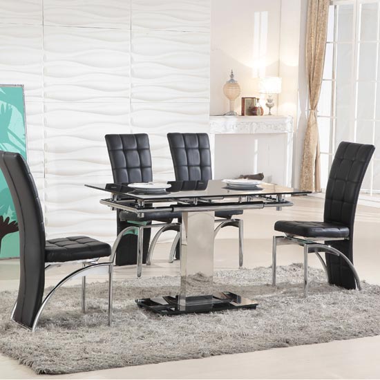 4 seater dining table extendable